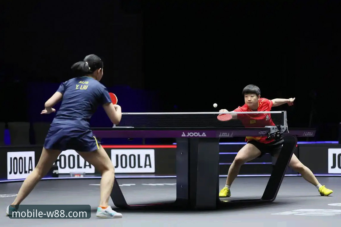 孙颖莎新加坡大满贯首战表现深度评测：从技术稳定性看顶尖选手的临场调整